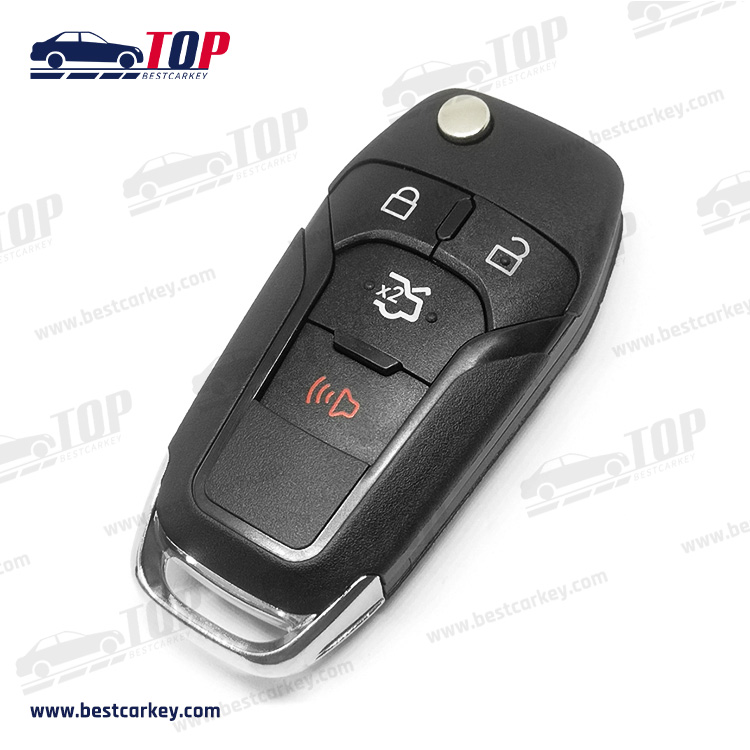 Modified Flip Remote Key Shell For Ford Fusion