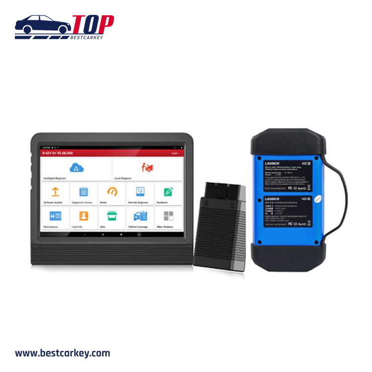 الإصدار الأصلي X431 V+ HD3 Wifi/Bluetooth أداة تشخيص الشاحنات الثقيلة تحديث مجاني عبر الإنترنت