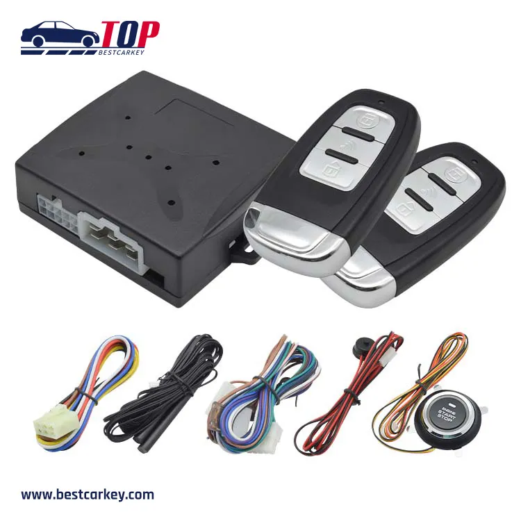 Pke Keyless Entry Rfid Identification Anti-theft Car Alarm