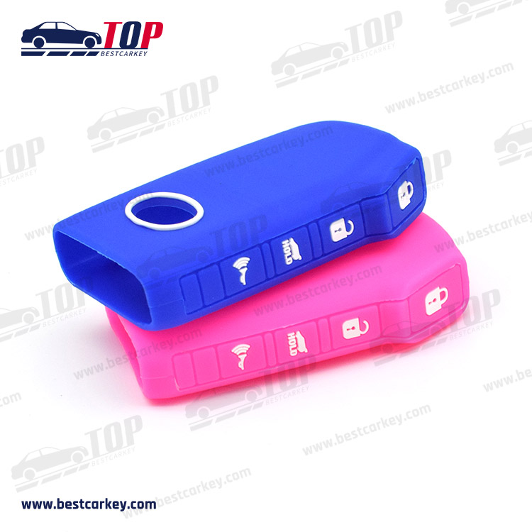 Silicone Car Key Case Protector Cover for K-ia Car Remote Key