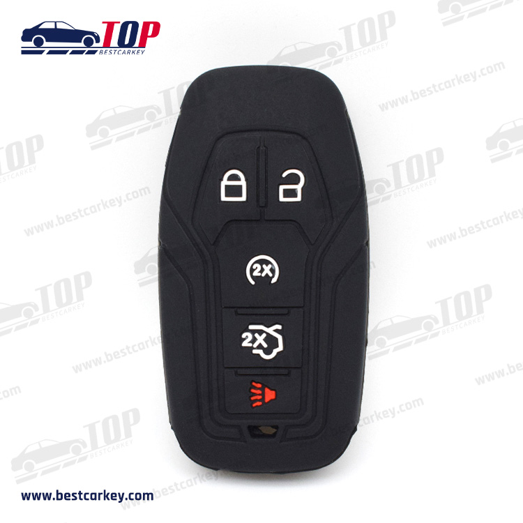 Silicone Car Key Cover for Ford