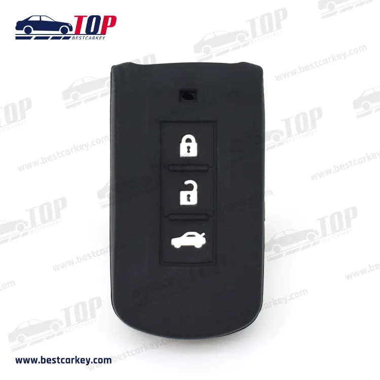 Silicone Key Cover Key Case For Mitsubishi