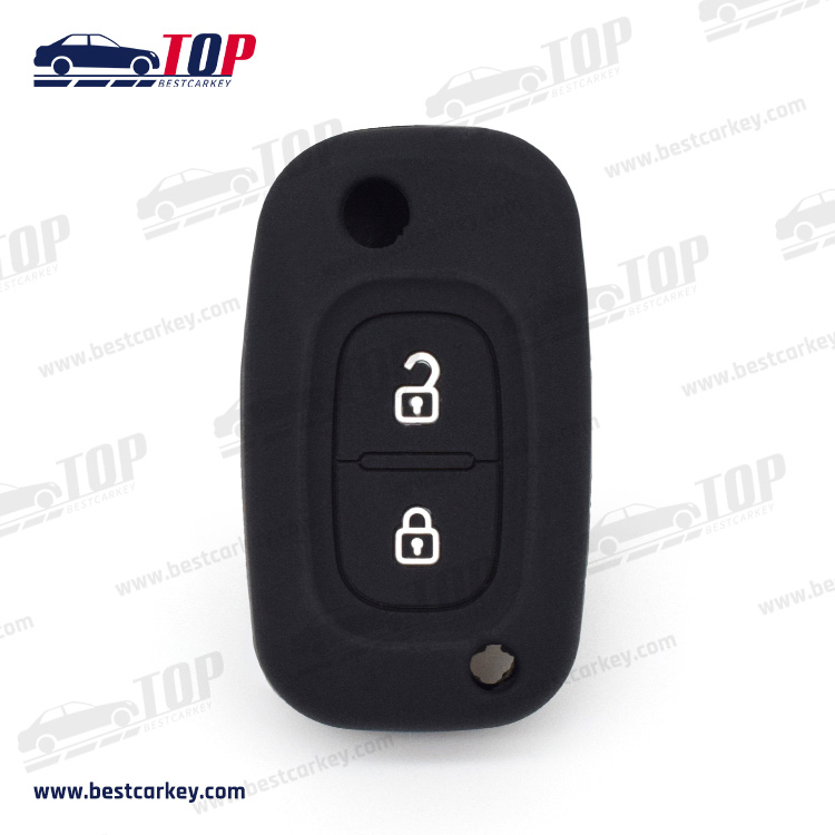 Silicone Protector Case Car Keys Holder Fob Key Cover Silicon Remote Key Shell For Ranault