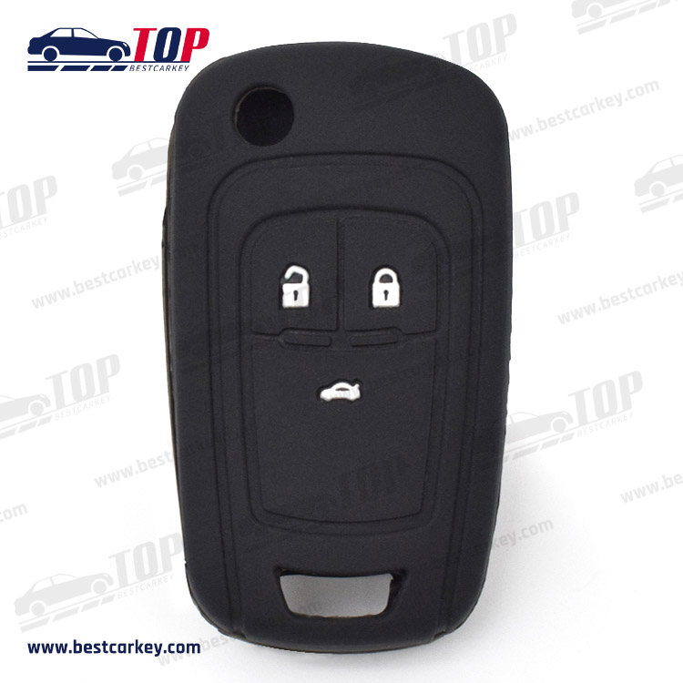 Silicone Remote Key Case For C-hevrolet Car Key Rubber Cover