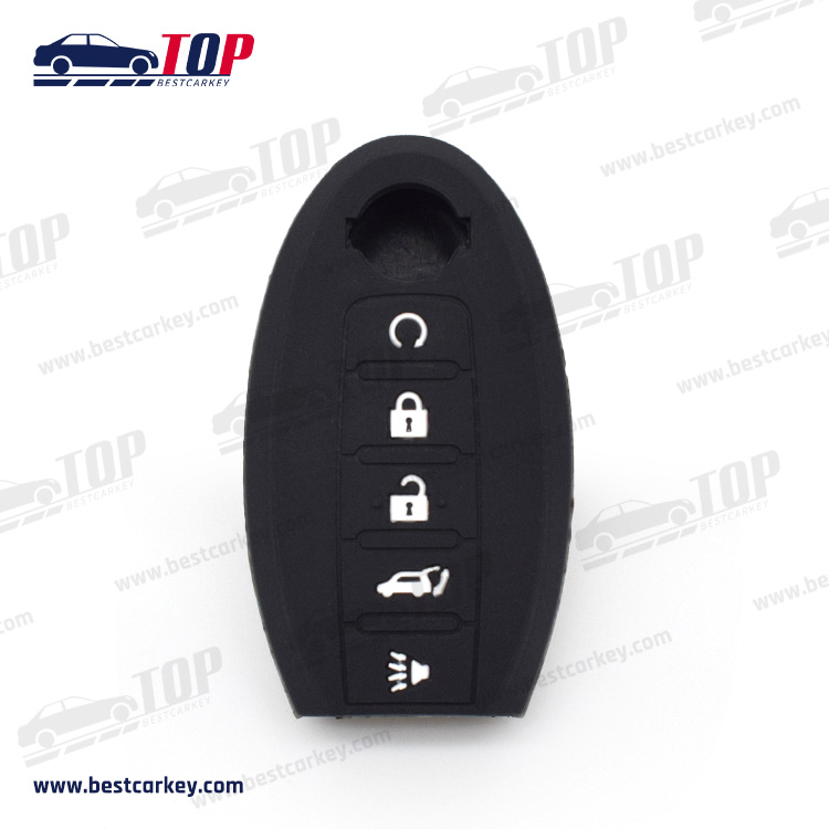 Silicone Remote Key Case Soft Silicone Key Cover for Nissan