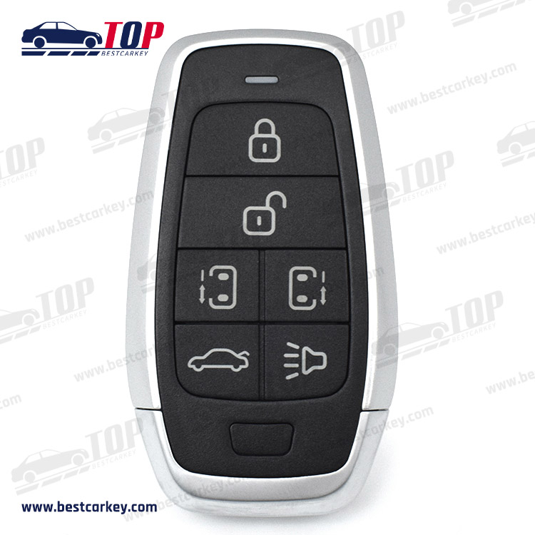 Smart Auto Keys AUTEL IKEY AT006BL For KM100 Programming Tool 6 Buttons Remote Universal Car Key