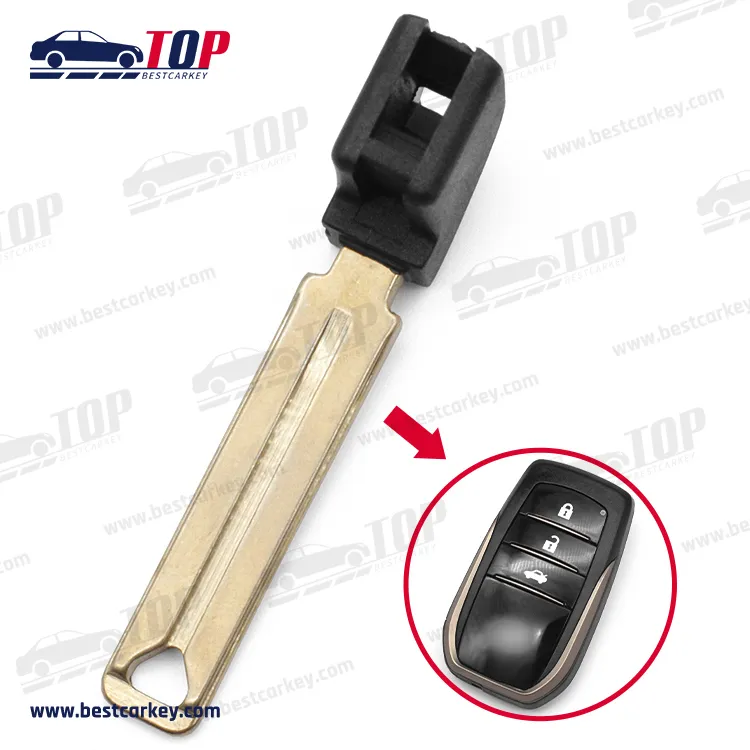 T oyota  Flip Replacement Emergency Car Key Blade