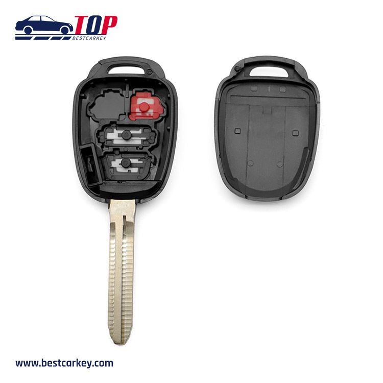 High Quality 2+1 Button Remote Key Shell For T-oyota Camry