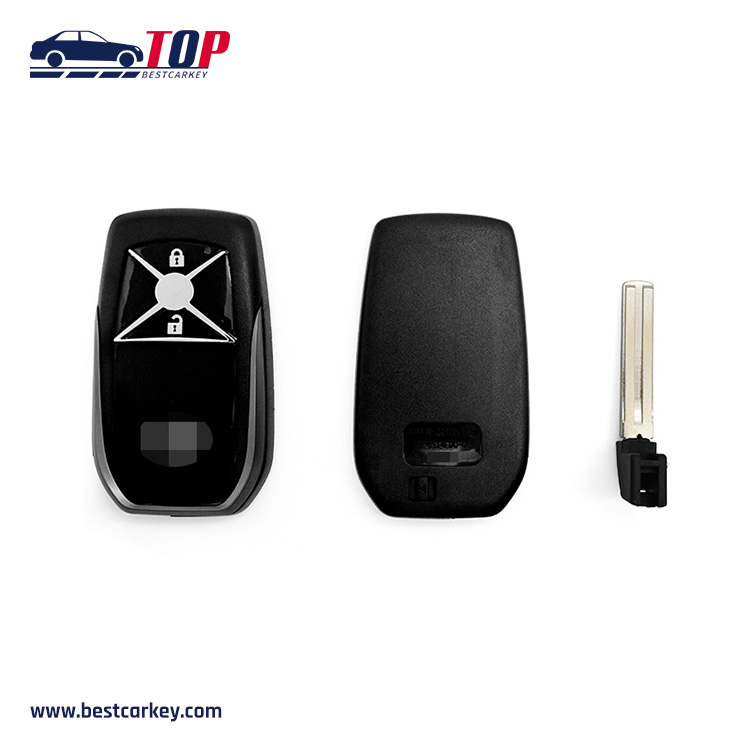 Hot Sale Modified 2 Buttons Smart Key Shell For T-oyota