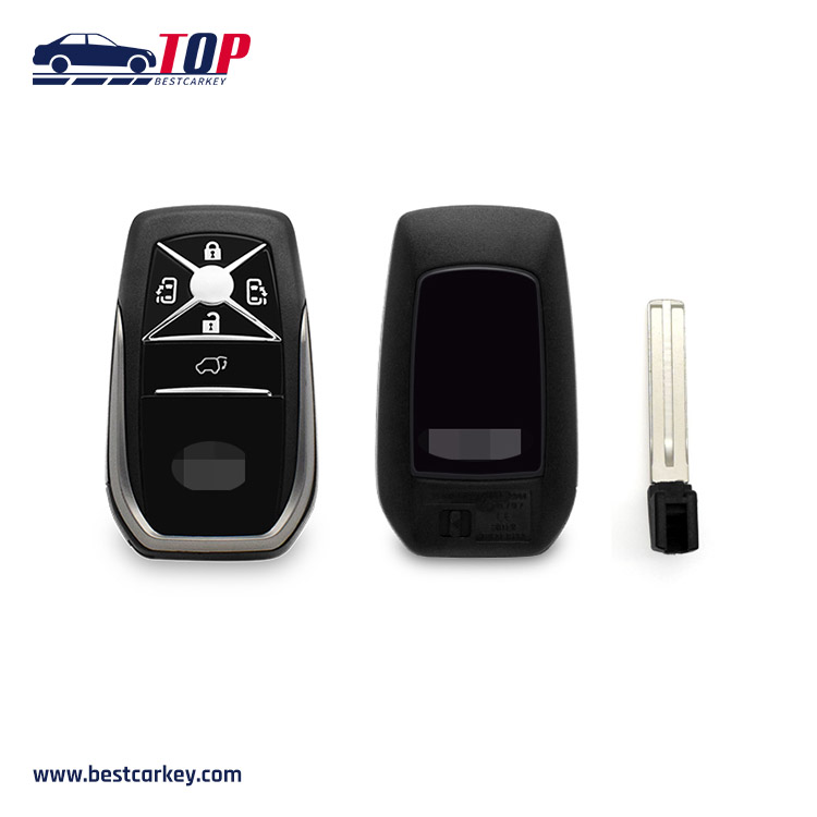 High Quality Modified 5 Buttons Smart Key Shell For T-oyota