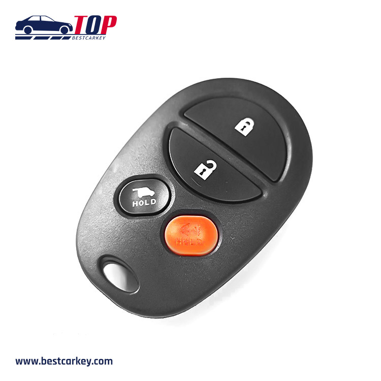 Hot Sale 4 Buttons Car Remote Key For T-oyota