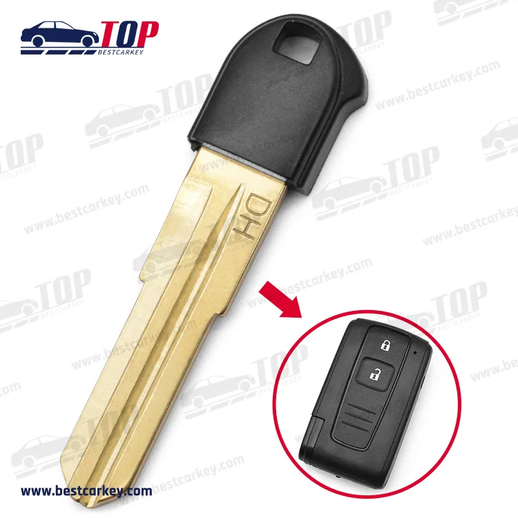 T-oyota Valet Blank Key Toy41R Emergency Key Blade