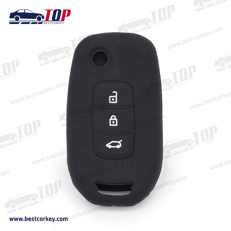 Topbest Silicone Car Key Cover For Renault silicon key covers Remote Case