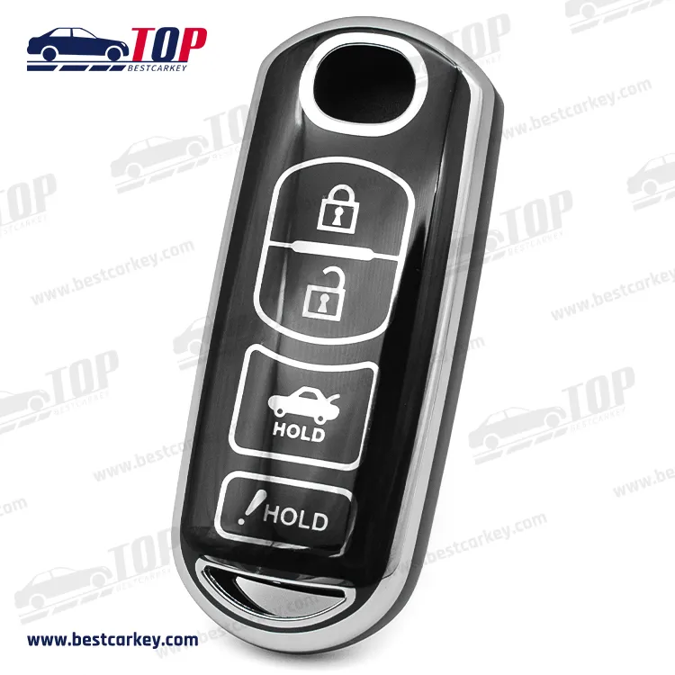 TPU Car Remote Key Case Cover Fit for M-azda