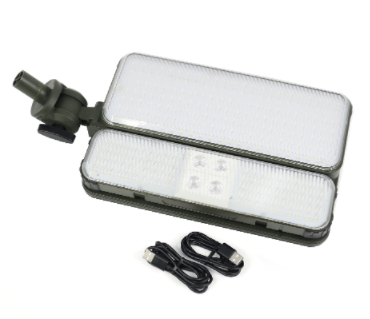 Camping Light With Solar Panel