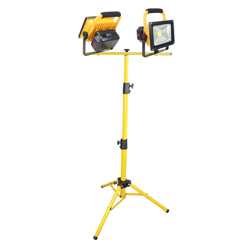 Rechargeable Work Light On Tripod