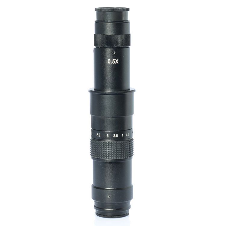 Continuous Zoom Lens for Microscope
