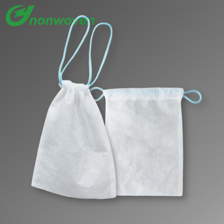 Ikke-vævet gavepose med snoretræk Økomateriale i specialstørrelse