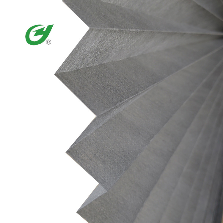 PET Chemical Bond Nonwoven Fabric For Curtains (PleatedHoneycomb)