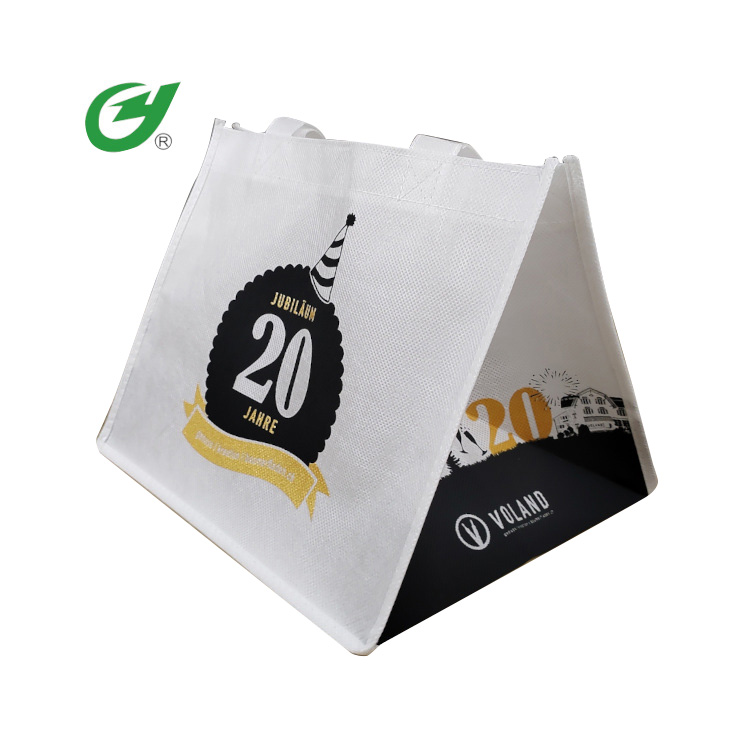 Biodegradowalna torba na prezent z włókniny PLA - 5 