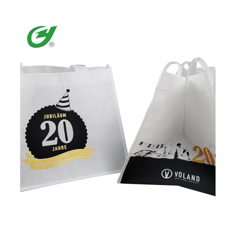 Biodegradowalna torba na prezent z włókniny PLA - 6 