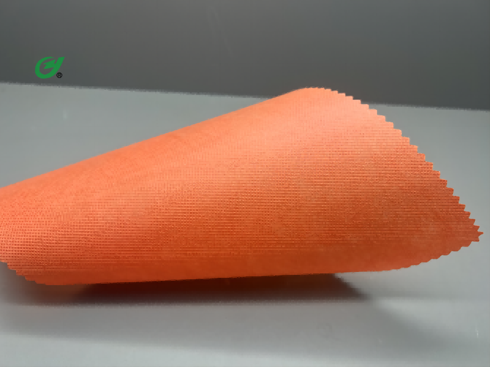 RPET 100 gerecycled polyester spingebonden niet-geweven stof op rollen voor boodschappentas draagtas
