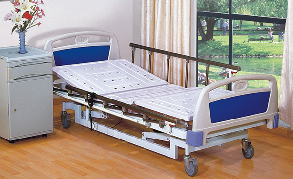 Precauções para camas médicas elétricas.