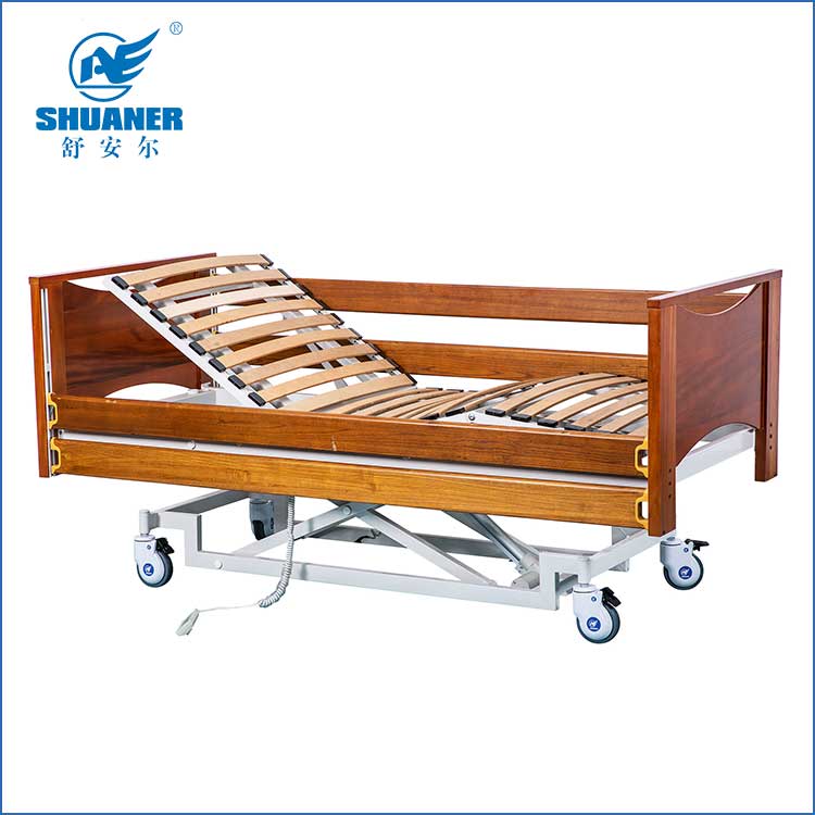 Which material is the best for a home care bed?