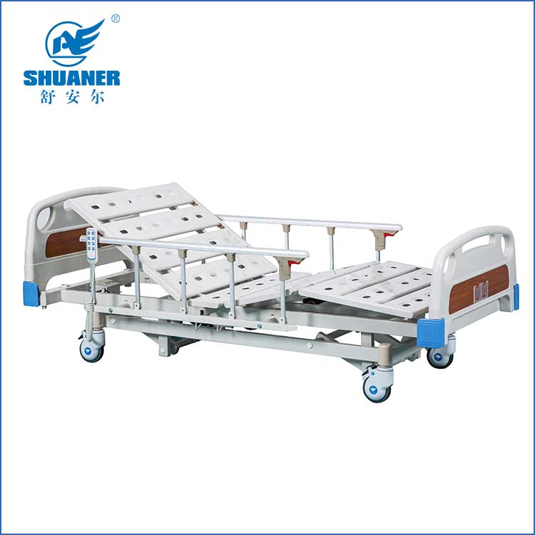 Elektrisches Krankenhausbett mit drei Funktionen für die Intensivstation