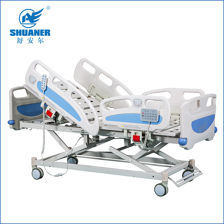 Elektrisches 5-Funktions-Krankenhausbett für medizinische Geräte
