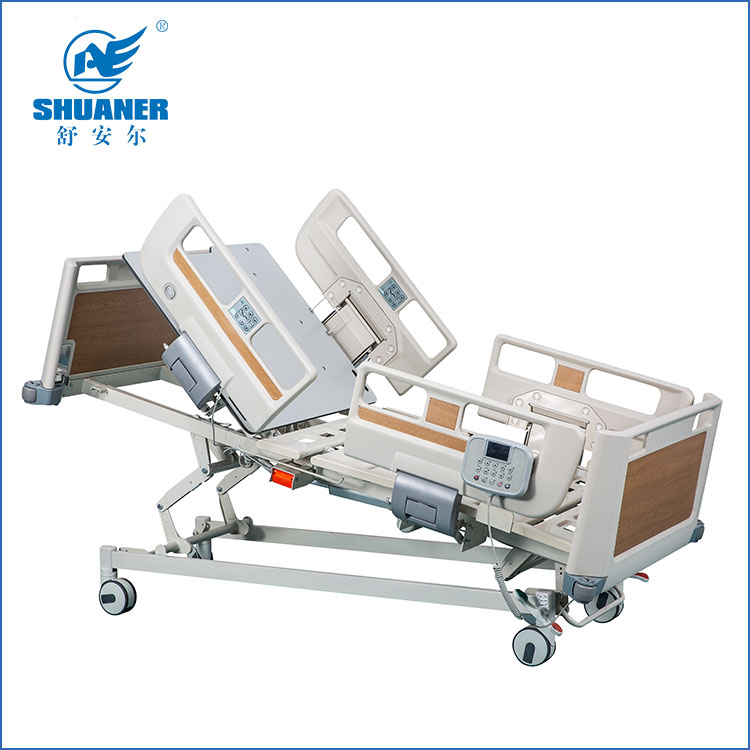 Elektrisches Bett mit medizinischem Luxusbett mit 5 Funktionen (CPR)