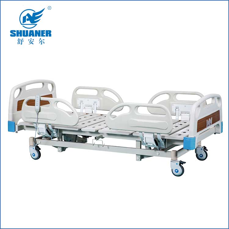 سرير كهربائي ذو 5 وظائف طبية فاخرة ICU