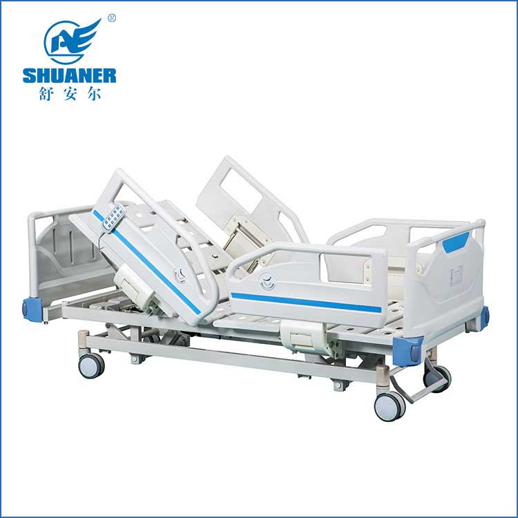 လုပ်ဆောင်ချက် ၃ ခုပါသော လျှပ်စစ် ICU ဆေးရုံအိပ်ရာ