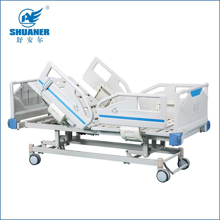 Elektrinė ICU ligoninės medicininė lova su 3 funkcijomis