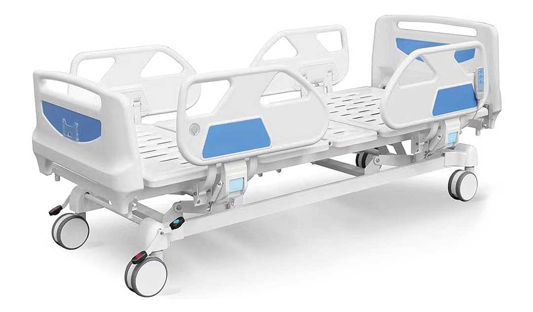 Električna bolnišnična postelja s tremi funkcijami
