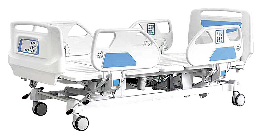 Elektrisches Krankenhaus-Patientenbett mit fünf Funktionen (CPR)