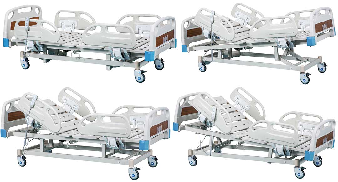 Five-Function Electric ICU Hospital Bed