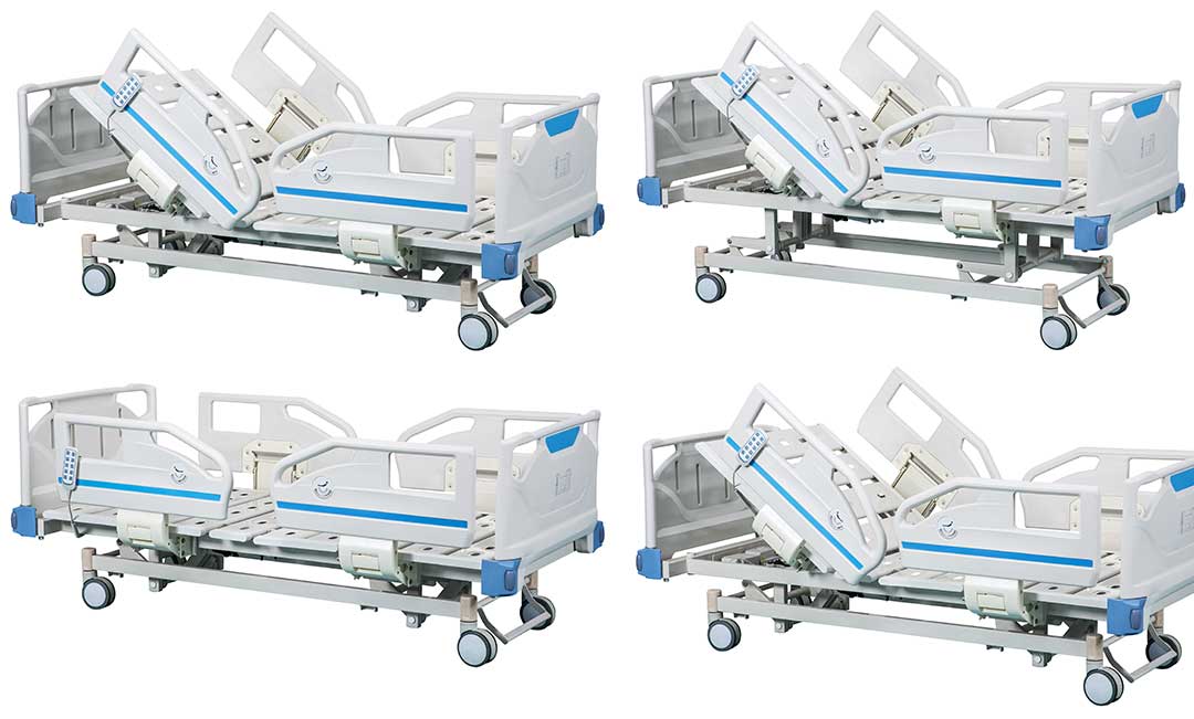 Electric Patient Bed with Three-Function