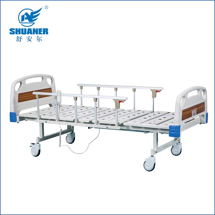 एडजस्टेबल के साथ टू-फंक्शन इलेक्ट्रिक हॉस्पिटल बेड