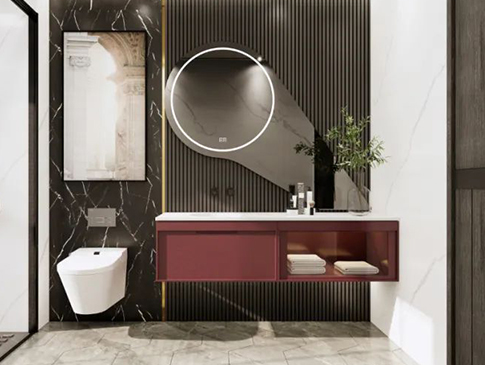 Красочная ванная комната добавит ярких ноток в вашу жизнь.
