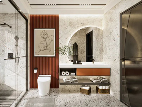 Discover a bathroom oasis where every detail is unique！