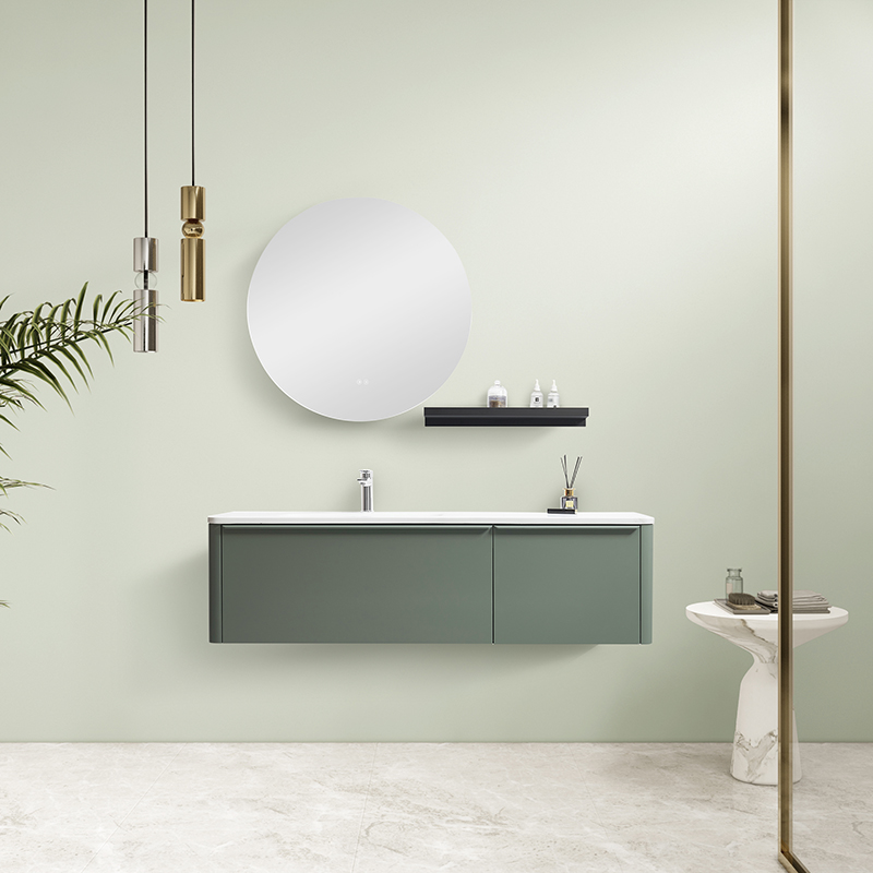 Simple and elegant line & exquisite quality  bathroom cabinet