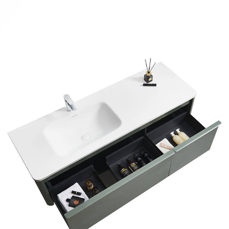 Simple and elegant line & exquisite quality  bathroom cabinet