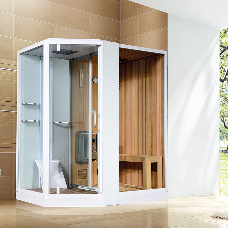 Multifunkční sauna a pára s digitálním řídicím systémem
