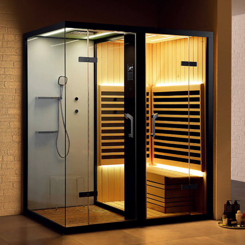 Prysznic i sauna na podczerwień