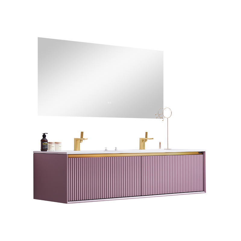 Duo ventilabis-aperta Drawers MDF Lacquering Furniture with Popular elegant wave Design