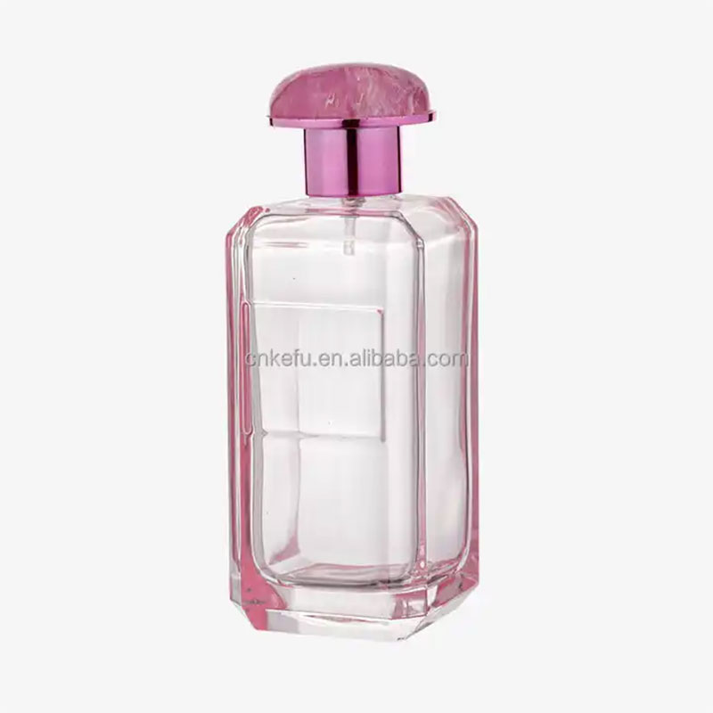 Négyzet alakú parfümös üveg - 2