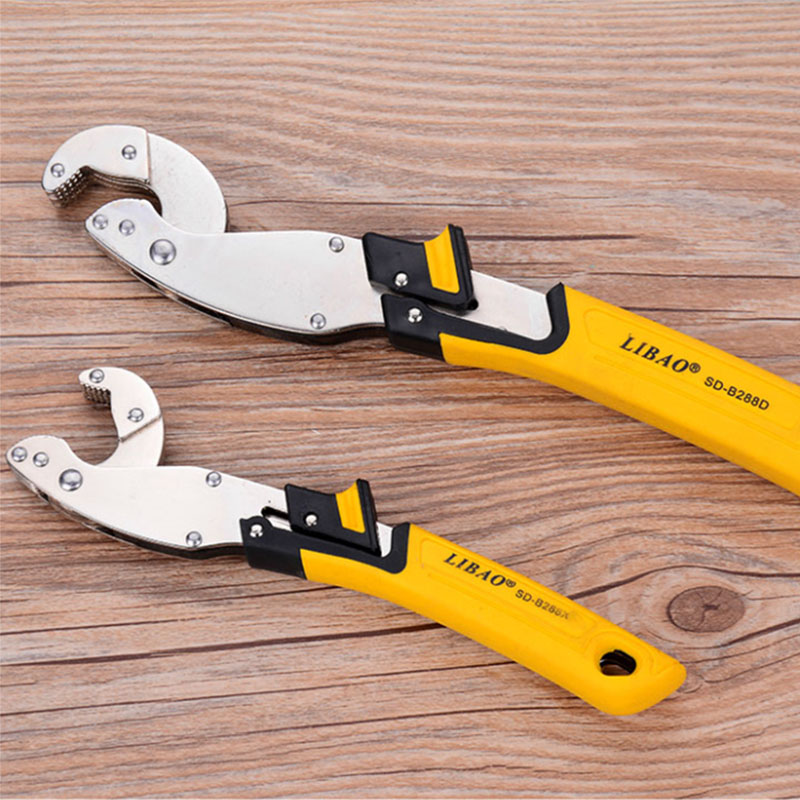 Adjustable Self Clamping Wrench Set Quick Fix And Clamp Wrench Portable Universal Wrench