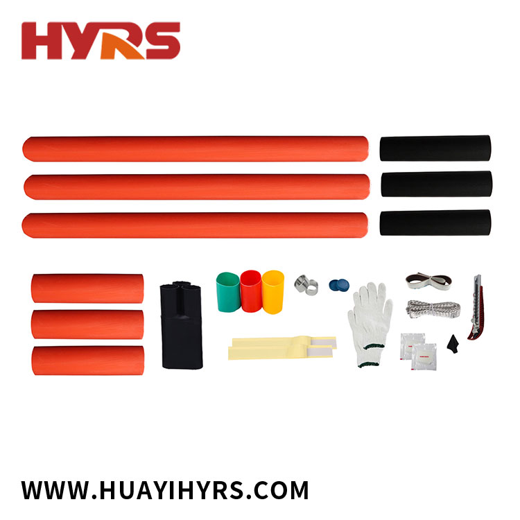 10kV Heat Shrinkable Three Cores Termination Kit for Indoor