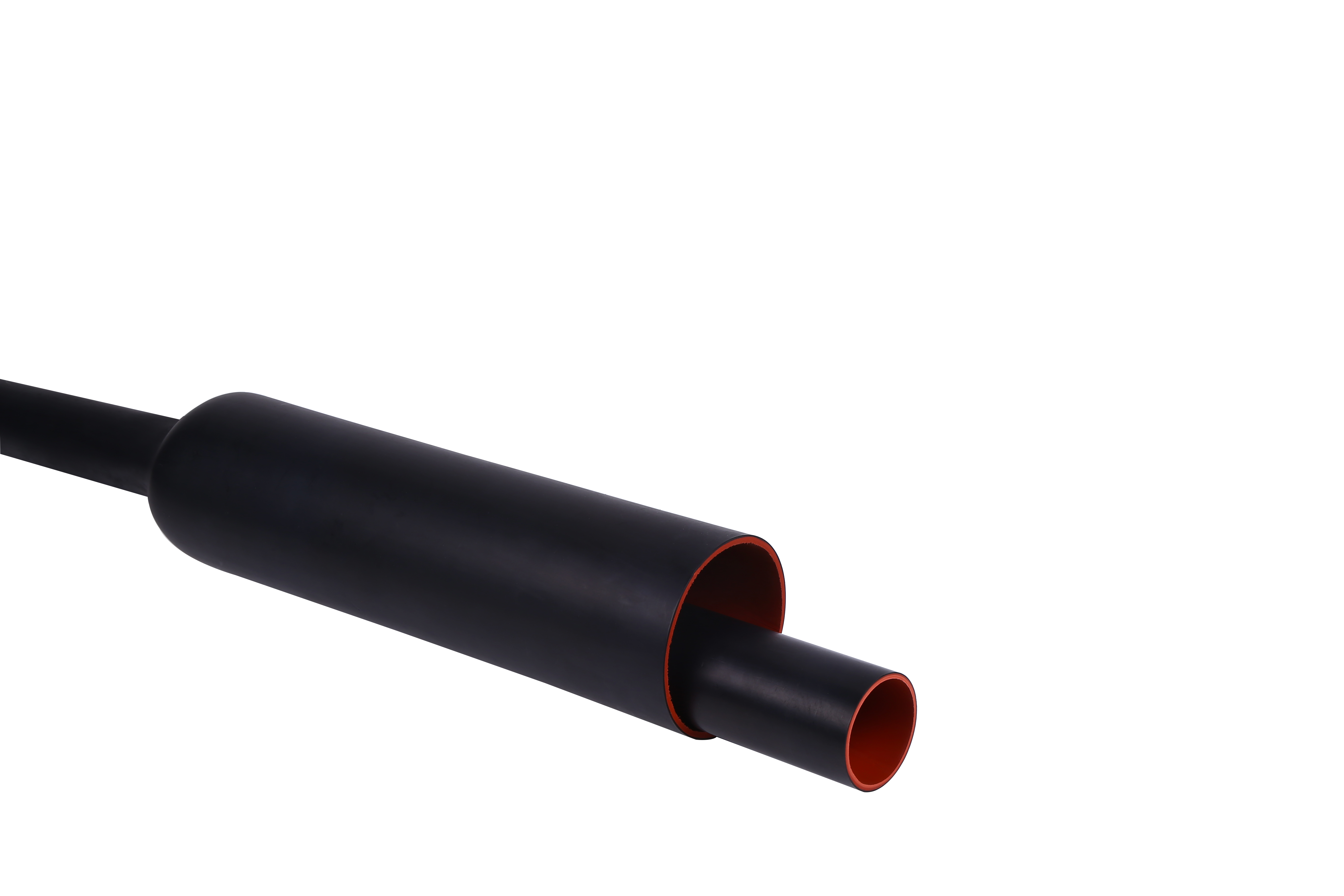 Materials for heat shrinkable compound tube